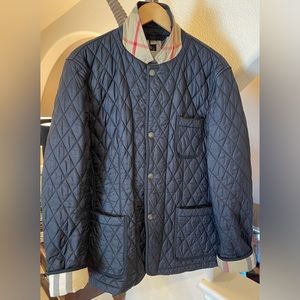 Burberry Brit Men’s Black Quilted Jacket